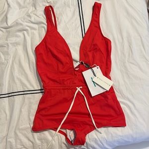 Red swim